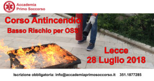 LECCE Corso Antincendio per OSS @ Grand Hotel Tiziano | Lecce | Puglia | Italia